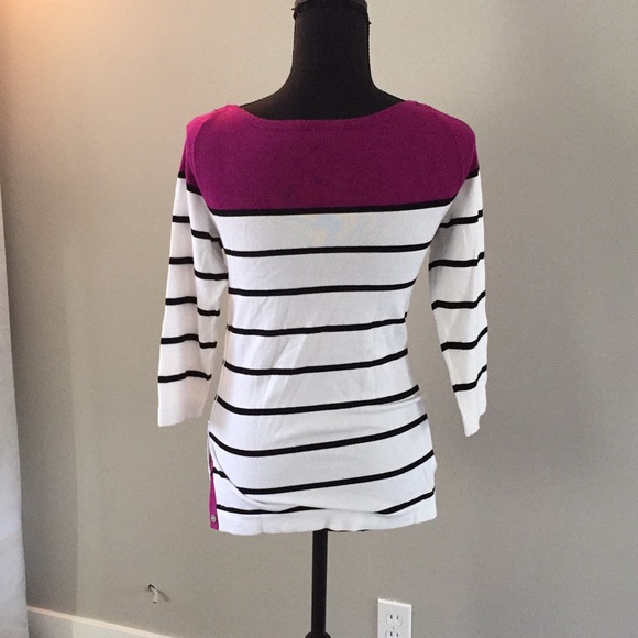 WHBM 3/4 sleeve sweater - Picture 2 of 5